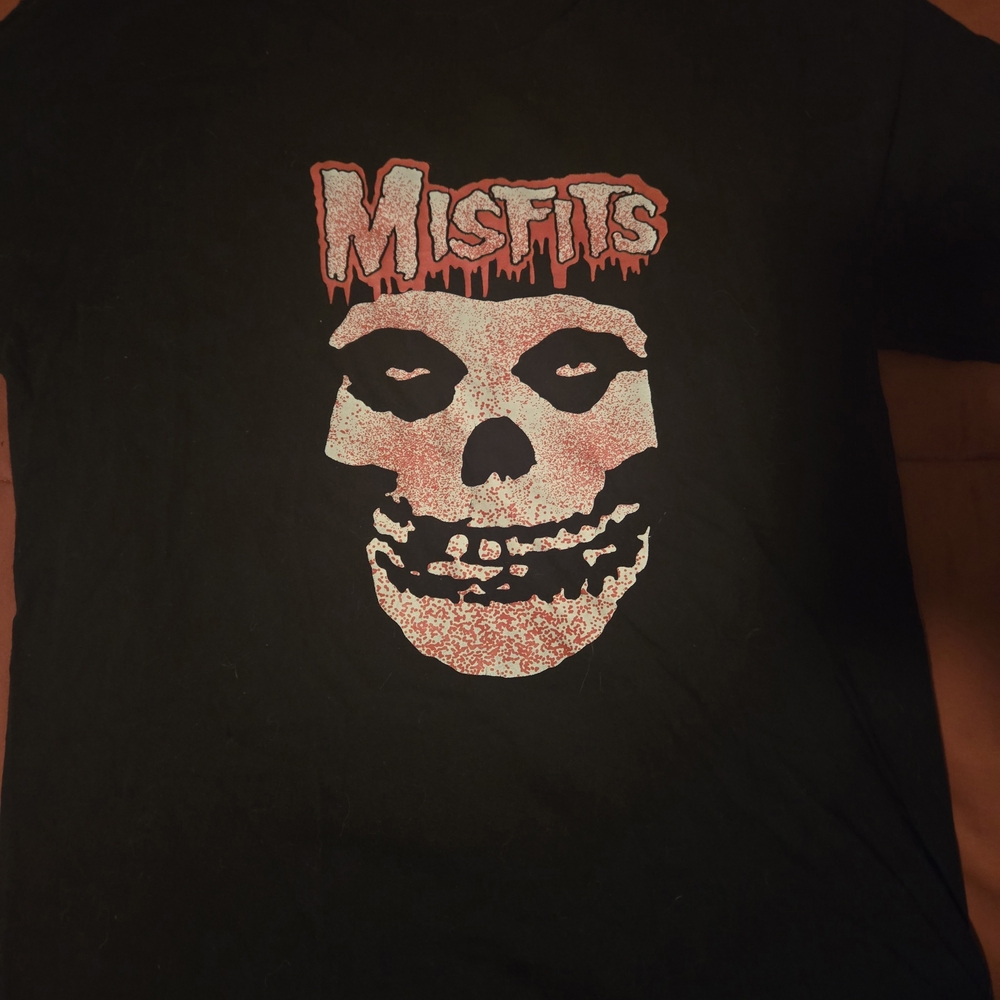 Misfits Black Graphic T-Shirt